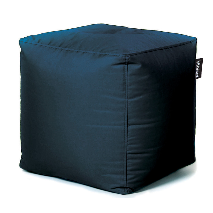 Gamma Blue Cube Pouf