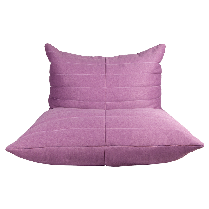 Noush Purple Beanbag Lounge Chair