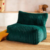 Bilie Faux Fur Lounger Emerald Green Kids & Teens