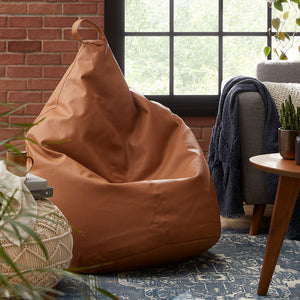 Sipi Faux Leather Beanbag